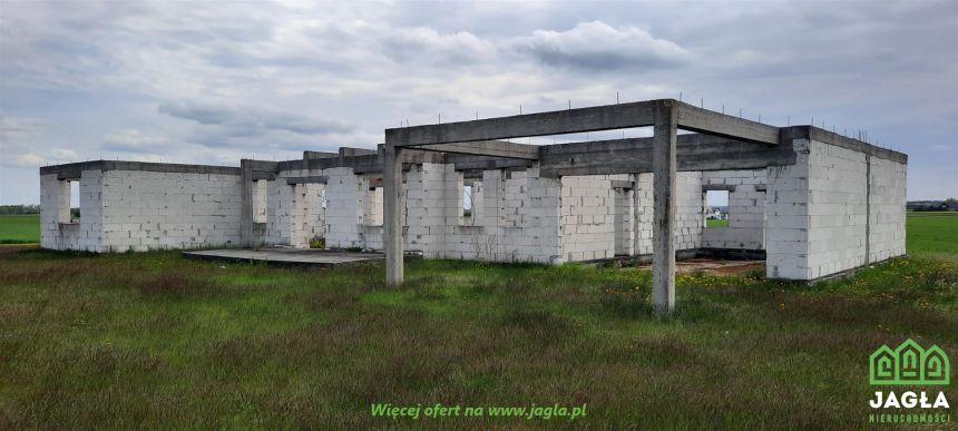 Stronno dom 270m2 działka 1200m2 rozpoczęta budowa - zdjęcie 1