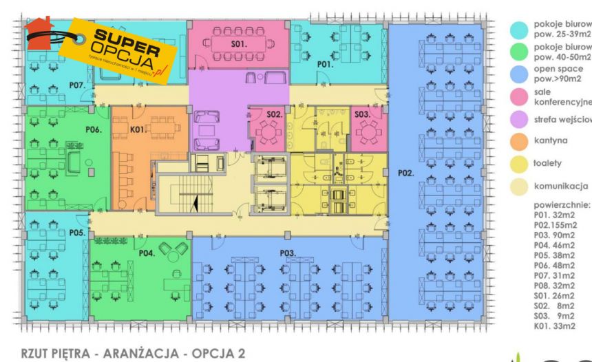 Kraków Podgórze, 2 752 euro, 155 m2, 1 pokój miniaturka 11