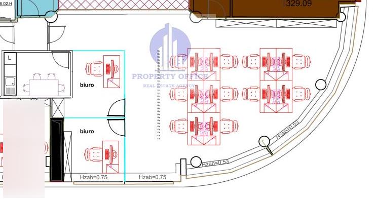Śródmieście: biuro 158,24 m2 - zdjęcie 1