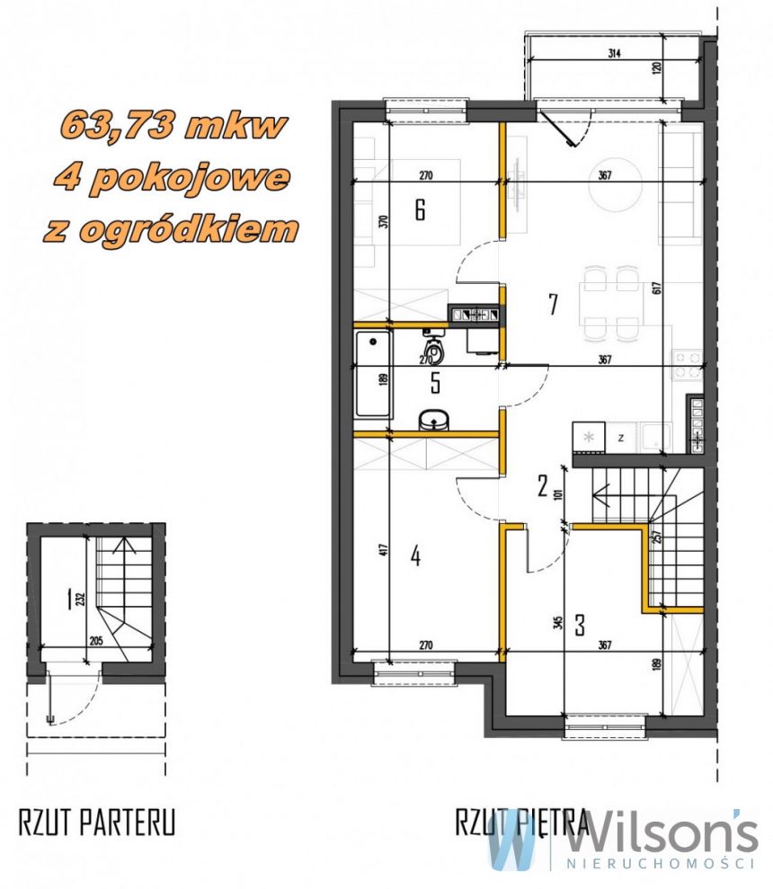 Radzymin, 579 000 zł, 63.73 m2, pietro 1, 2 miniaturka 4