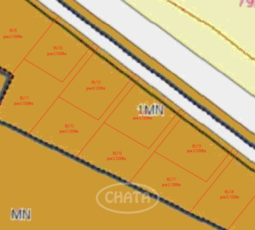 Bierkowice, 102 000 zł, 12 ar, przyłącze prądu miniaturka 3