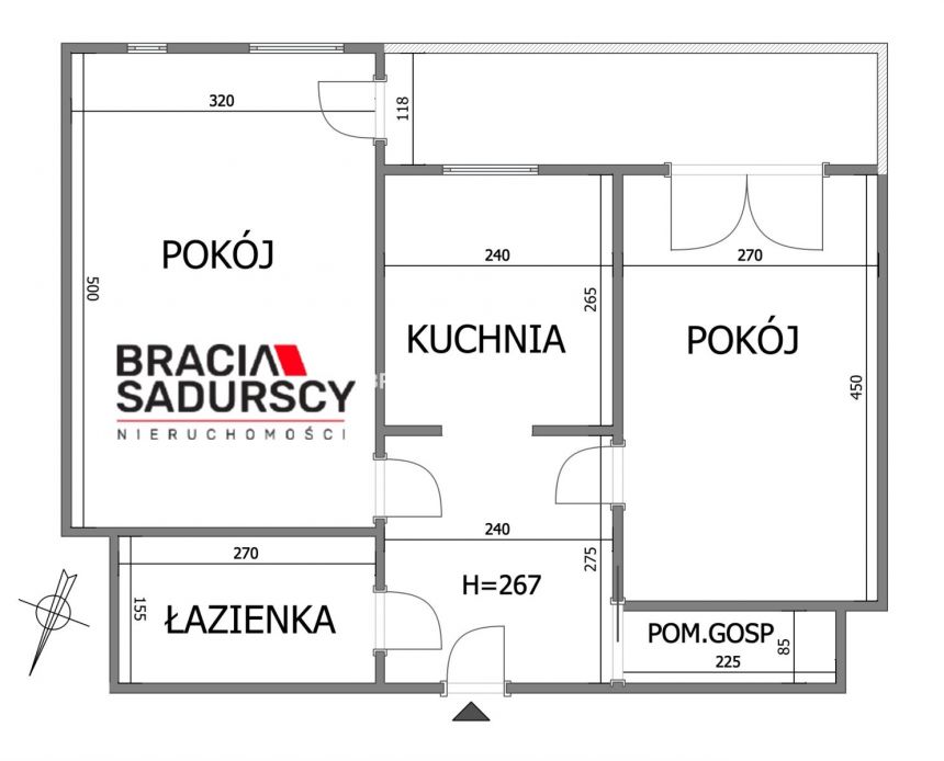 2 POKOJE, JASNE - DUŻY BALKON - WIDOK miniaturka 34