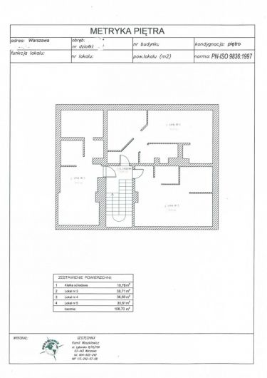 Warszawa Zacisze, 1 800 000 zł, 2.62 ar, inwestycyjna