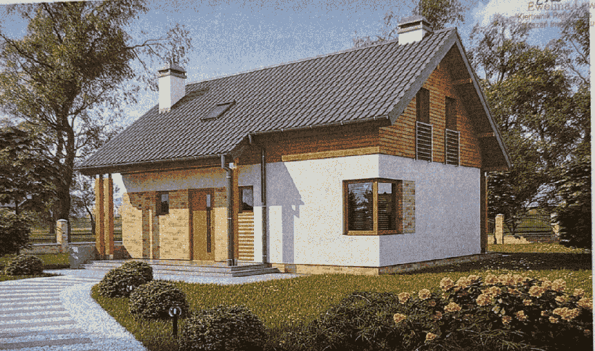 Wolnostojacy dom na dużej działce, w pobliżu lasu -SZYBKIE WYDANIE miniaturka 1