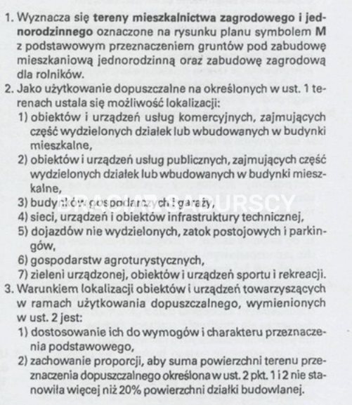 Działki budwlane o pow.  900 m2 w Jerzmanowich miniaturka 5