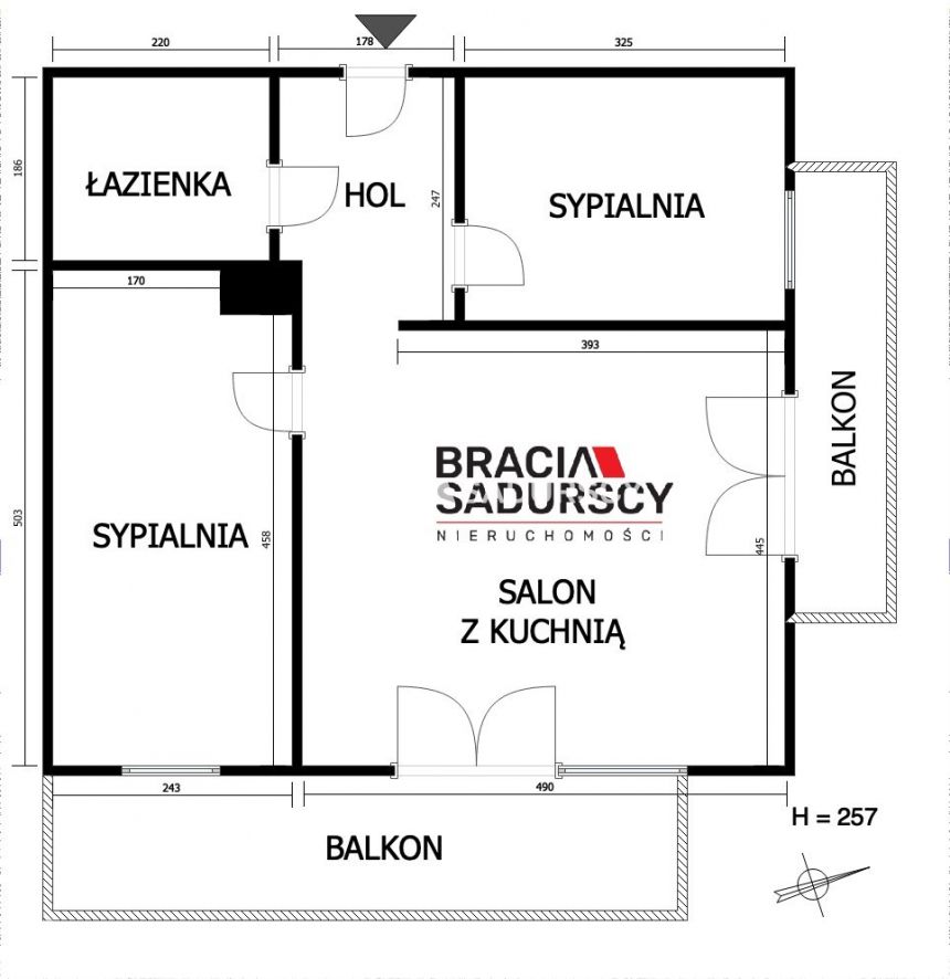 Kraków Nowa Huta, 730 000 zł, 51.03 m2, umeblowane miniaturka 21