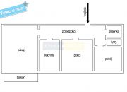 3 pokoje, idealny rozkład, do wykończenia miniaturka 1