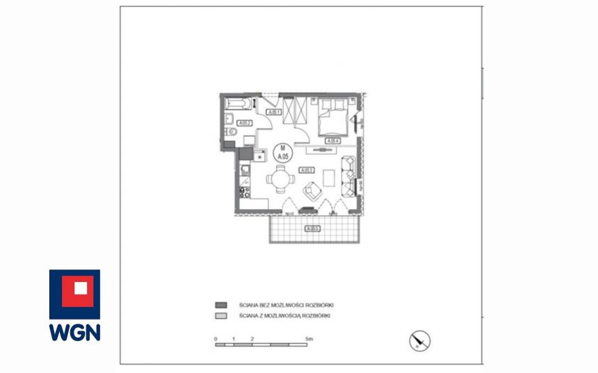 Gdańsk Aniołki, 849 657 zł, 39.89 m2, do wykończenia miniaturka 2