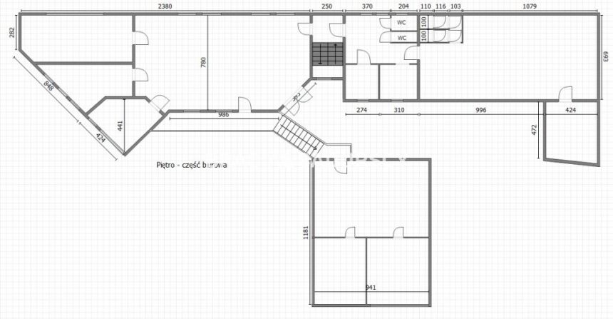 Kraków Stara Krowodrza, 12 250 zł, 350 m2, biurowy miniaturka 42
