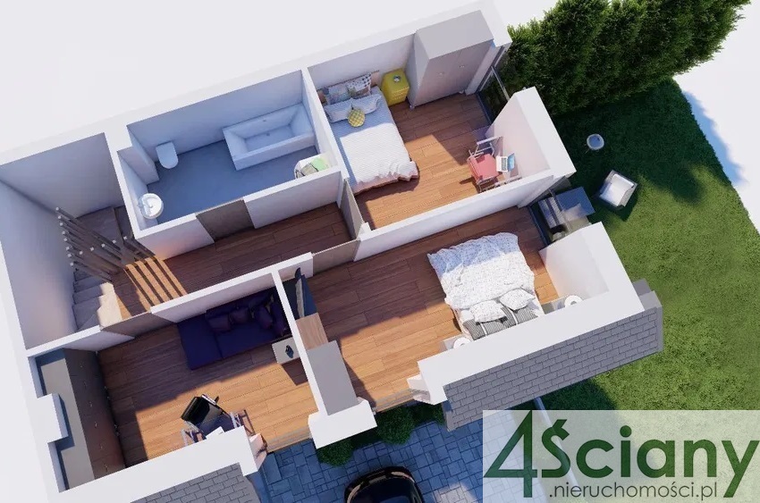 Grodzisk Mazowiecki, 802 000 zł, 97 m2, 4 pokoje miniaturka 10