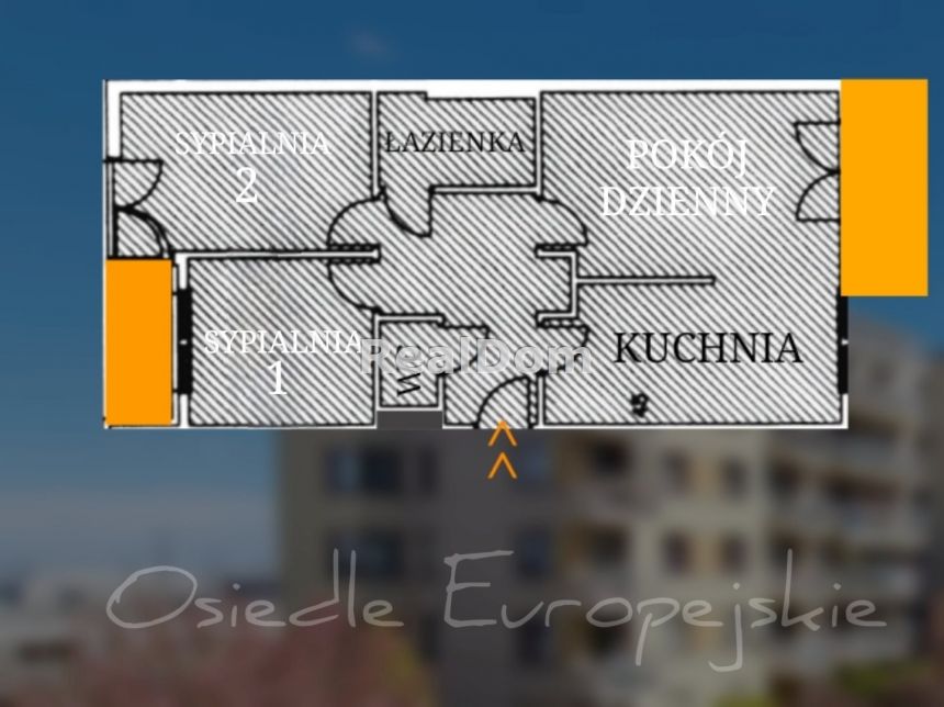 3-pokoje Kraków os. Europejskie Kraków Ruczaj miniaturka 11