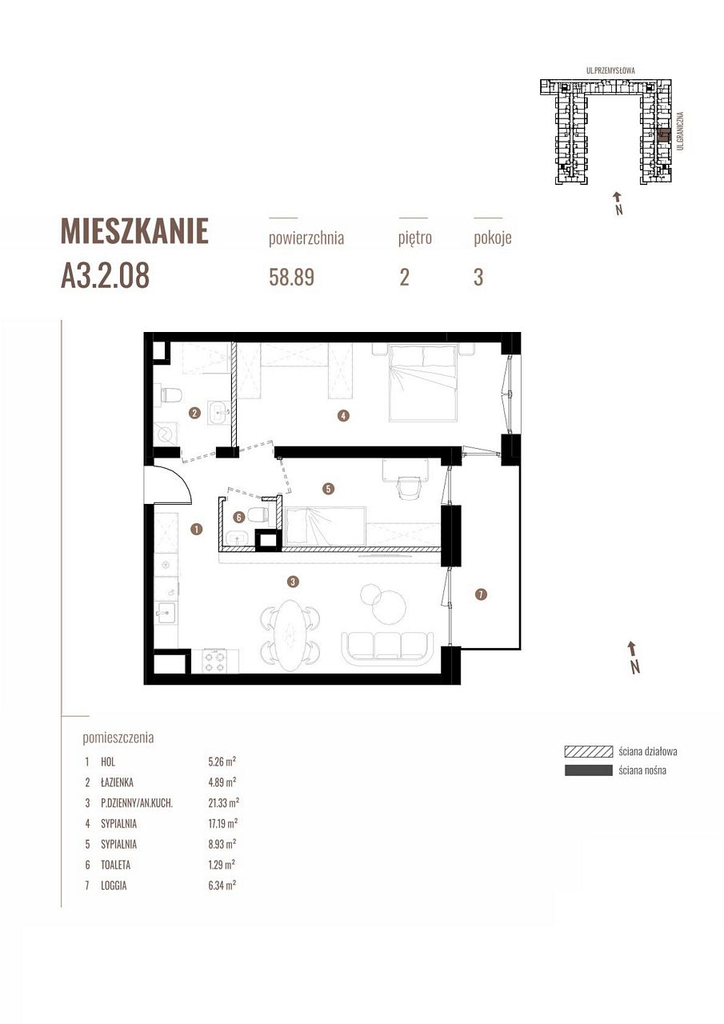 Topowa lokalizacja w Katowicach! Duży BALKON! 0% miniaturka 2