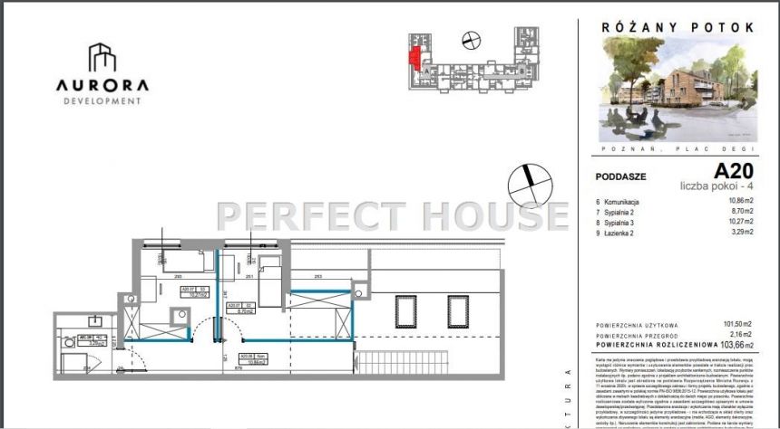 Dwupoziomowy piękny apartament - Różany Potok miniaturka 6