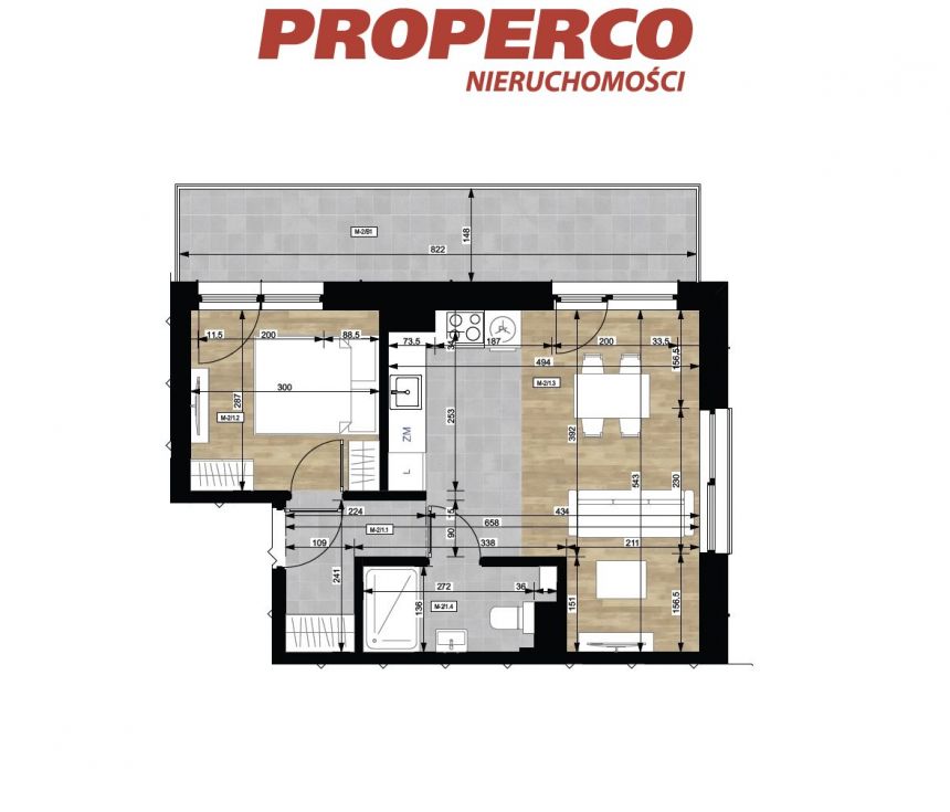 Apartament, 2 pok., Ip., 37,83 m2, Czarnów, Miła miniaturka 5