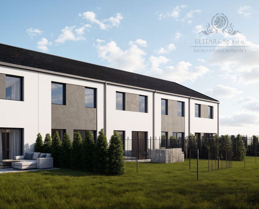 DOM szereg środkowy 102,50m2 z działką 148m2m2, Iwiny Brochów miniaturka 10