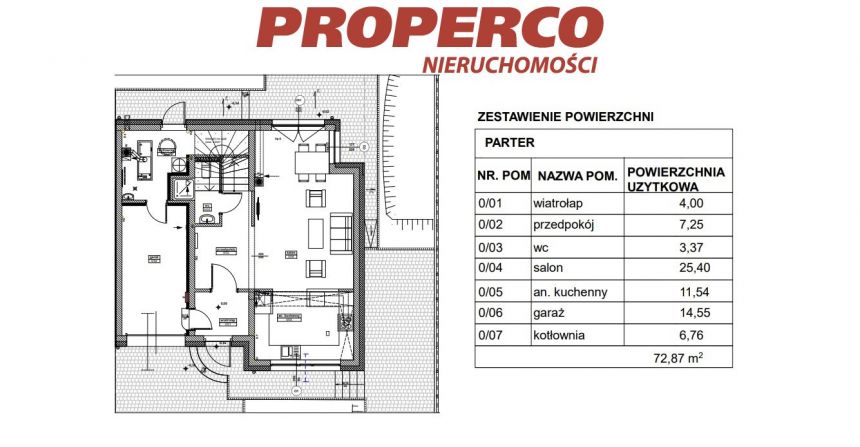 Dom bliźniak, 4 pokoje, 128 m2, Ostra Górka miniaturka 4