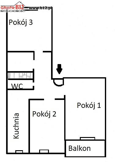 Kraków Czyżyny, 779 000 zł, 64 m2, 3 pokojowe miniaturka 3