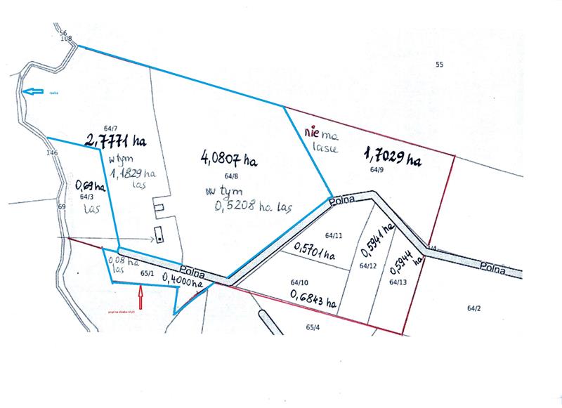 Ustarbowo działka rolna 72.578 m2 - 1.140.000 zł miniaturka 12