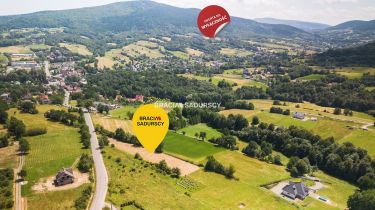 Bardzo atrakcyjna działka budowlana w Wiśniowej