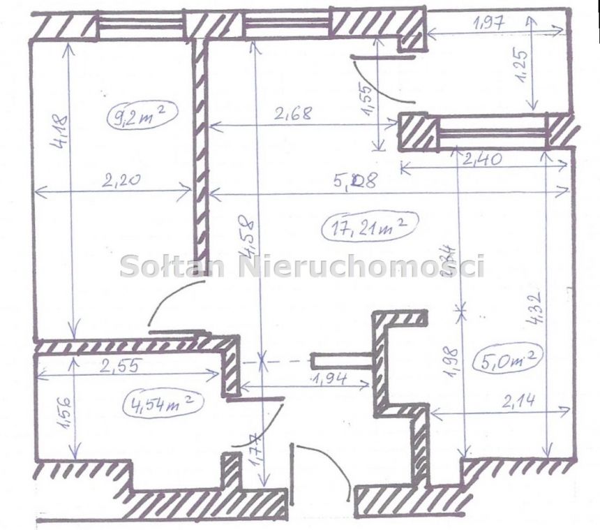 Warszawa Ursynów, 750 000 zł, 41.8 m2, z balkonem miniaturka 9