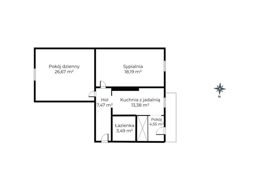 Gdynia Oksywie, 599 000 zł, 74.2 m2, pietro 2/3 miniaturka 13