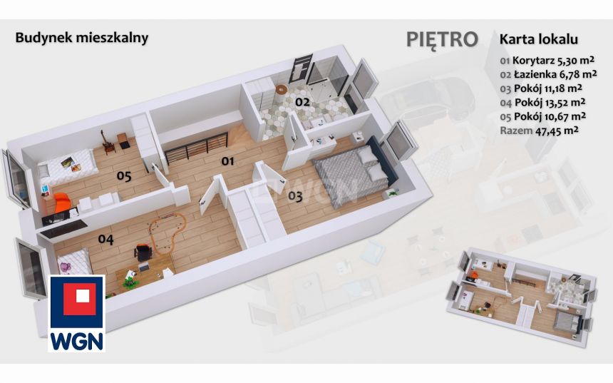 Nowy Lubosz, 639 000 zł, 113 m2, jednorodzinny miniaturka 8