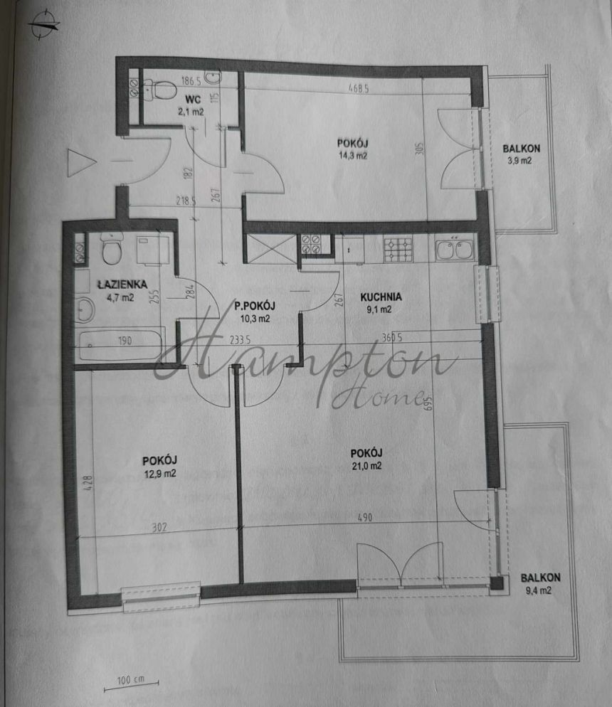 Warszawa Białołęka, 1 160 000 zł, 74.4 m2, z balkonem miniaturka 22