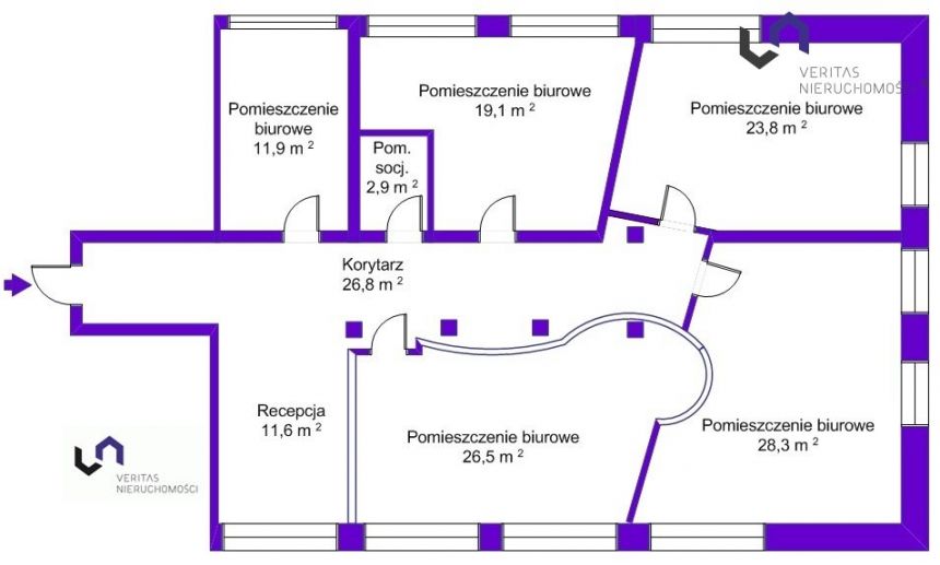 KOMPLEKS BIUROWY DO WYNAJĘCIA. BRYNÓW miniaturka 3