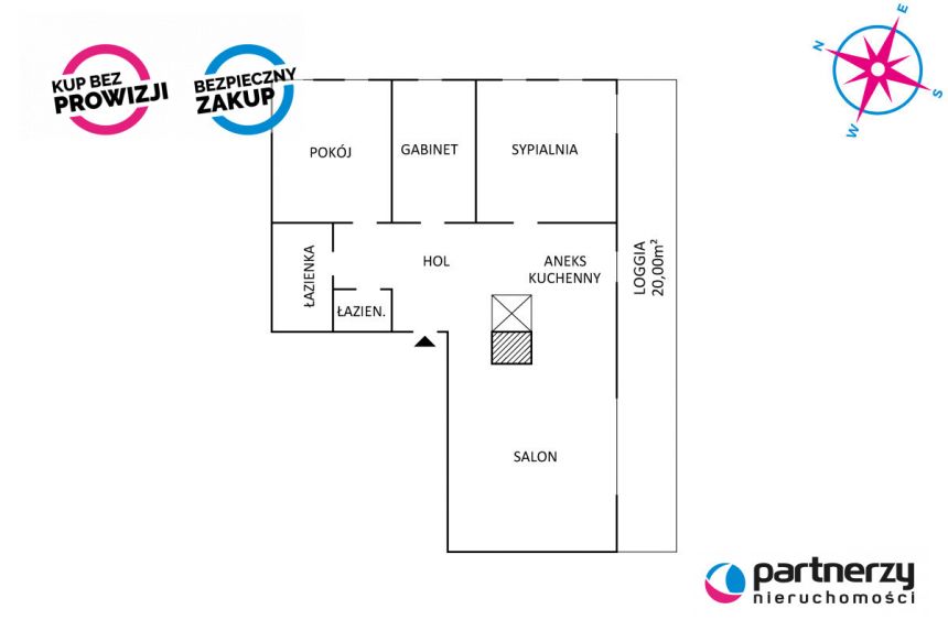 Gdańsk Wrzeszcz, 1 850 000 zł, 85.62 m2, z parkingiem podziemnym miniaturka 15