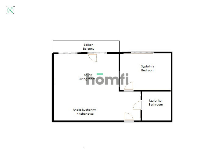 2-pokojowe mieszkanie- apartamentowiec Amsterdam miniaturka 15