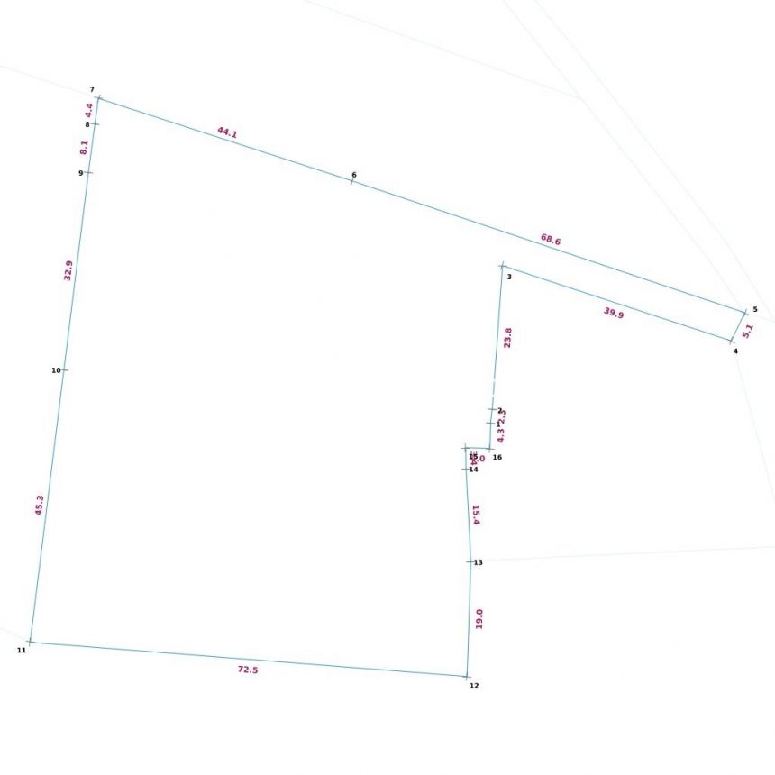 Działka rolna z drewnianym domem Nowa Wieś miniaturka 13