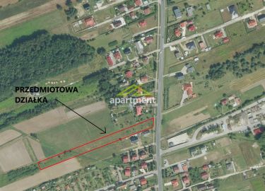 Dąbrowa Tarnowska Ruda-Zazamcze, 127 500 zł, 17 ar, budowlana