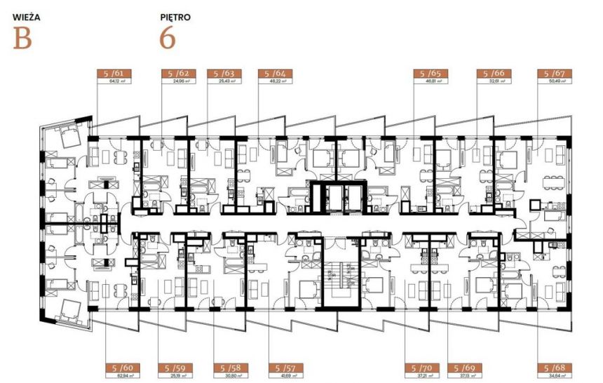 Unikatowy kompleks 5-ciu apartamentowców miniaturka 8