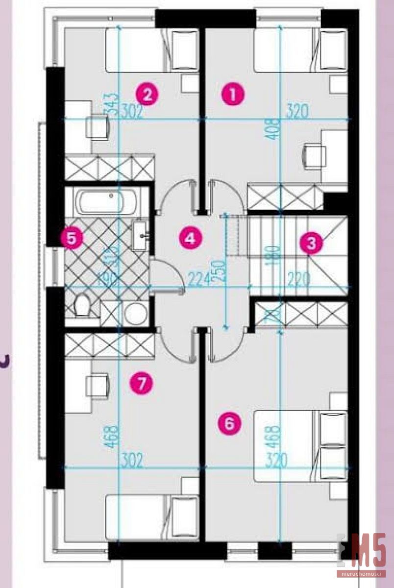 Grabówka, 720 000 zł, 136.44 m2, bliźniak miniaturka 6