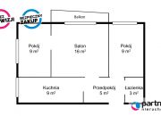 Gdańsk Przymorze, 713 000 zł, 51 m2, pietro 4 miniaturka 17