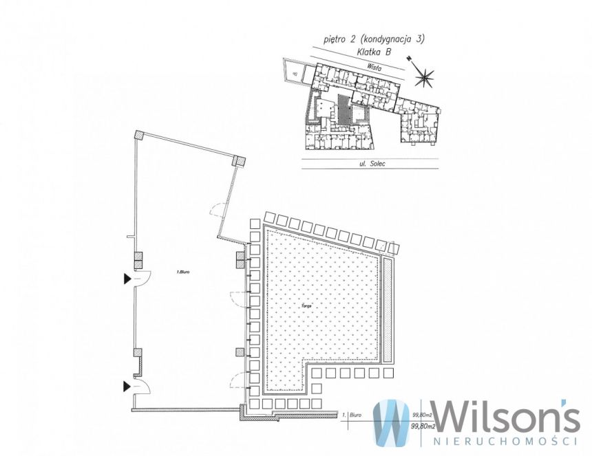 Warszawa Powiśle, 12 000 zł, 99.8 m2, pietro 3 miniaturka 6