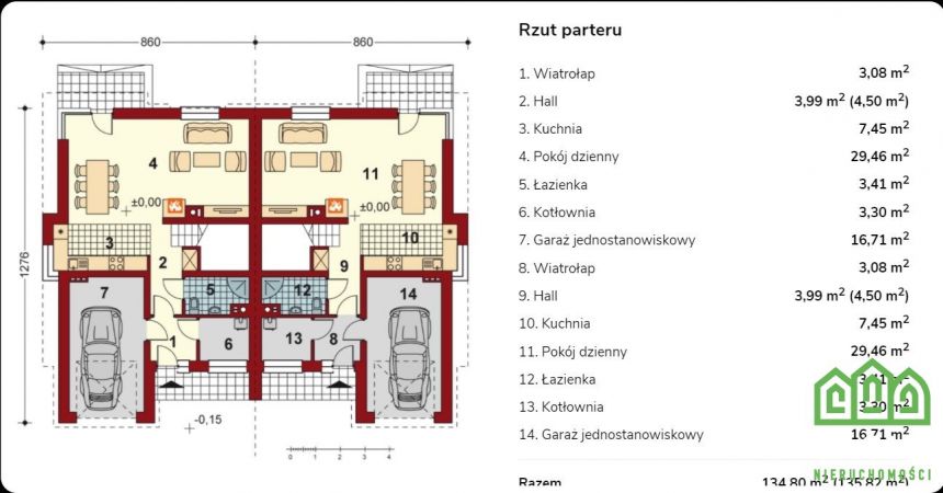 Nowy dom bliźniak 138/510 Kruszyn Krajeński develo miniaturka 4