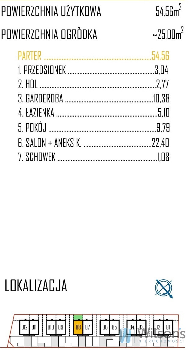 Radzymin, 549 000 zł, 54.56 m2, z miejscem parkingowym miniaturka 3