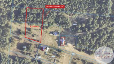 Działka 2400 m2 ha na skraju parku krajobrazowego