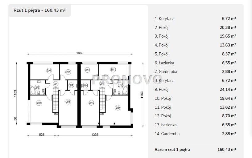 dom 6 pokoi 185m2 Mierzyn miniaturka 18