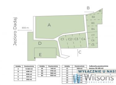 Rukławki, 1 146 000 zł, 81.88 ar, budowlana