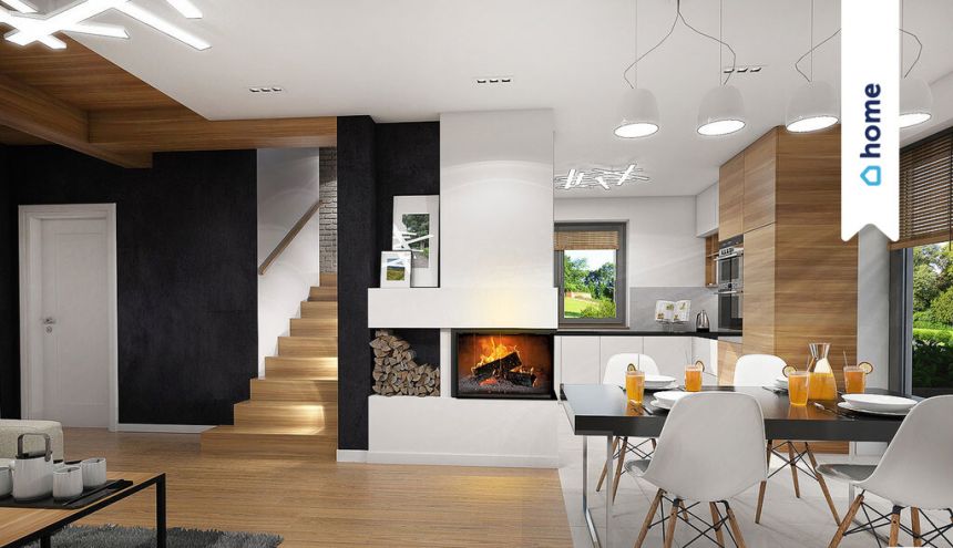 Dom wolnostojący 140m2 z garażem w bryle budynku miniaturka 10