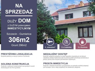 Nieruchomość inwestycyjna - dom na sprzedaż.