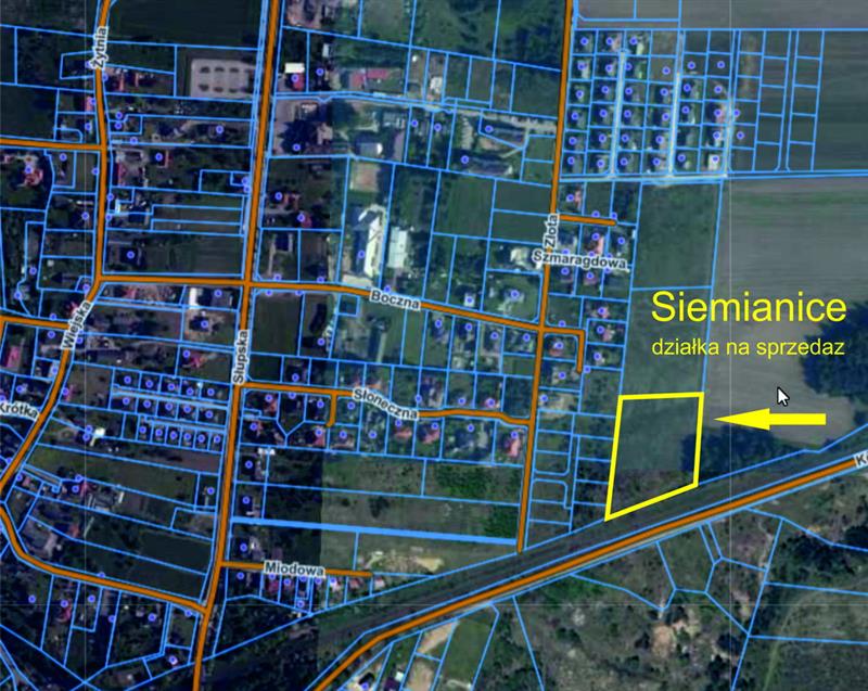 Działka inwestycyjna Siemianice miniaturka 13