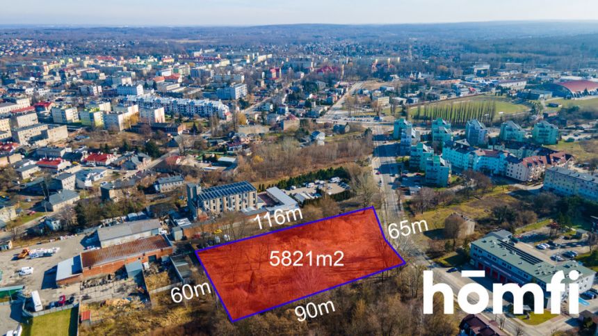 Działka inwestycyjna 5821m2 w centrum Zgierza miniaturka 11