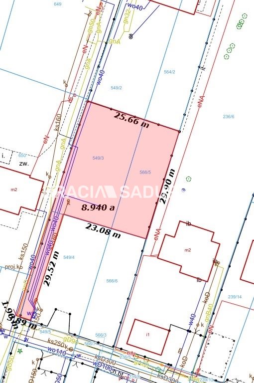 800m2, działka Bronowice, ul. Palmowa miniaturka 2