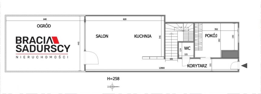 Myślenice, 1 265 000 zł, 80.65 m2, stan bardzo dobry miniaturka 30