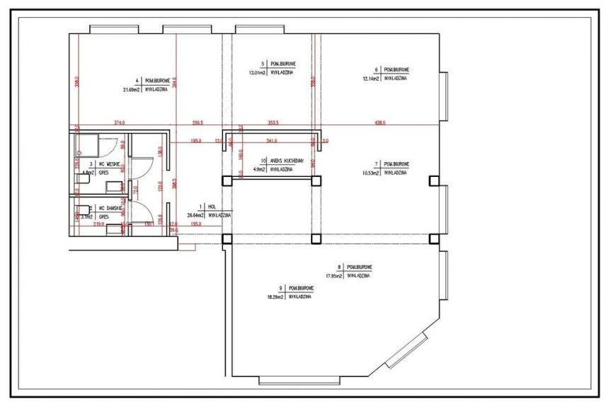 150 m2 - powierzchnia biurowa -Łazy - po remoncie miniaturka 10