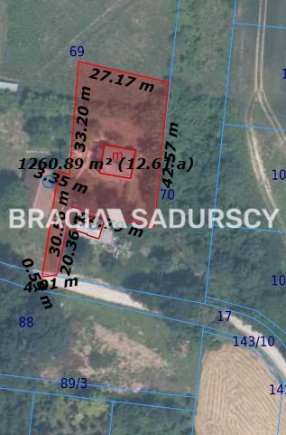 12 arowa  działka budowlana w Michałowicach miniaturka 4