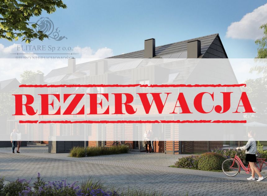 Dom szereg skrajny. pow. 98,39m2 na działce 328,50m2 Wrocław Polanowoice - zdjęcie 1